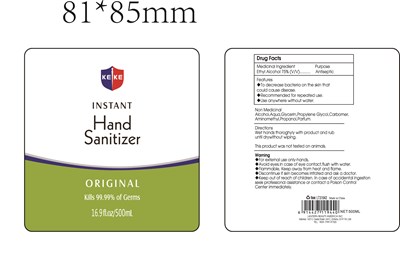 500ml Hand Sanitizer Lt31042.jpg (500ml Hand Sanitier Lt31042)